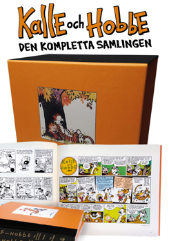Kalle och Hobbe – Den kompletta samlingen, lyxig samlingsbox med smakprov