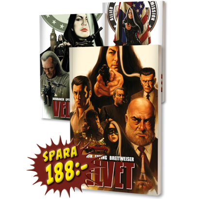 Alla tre samlingsvolymerna med Velvet – Du sparar 188 kr!